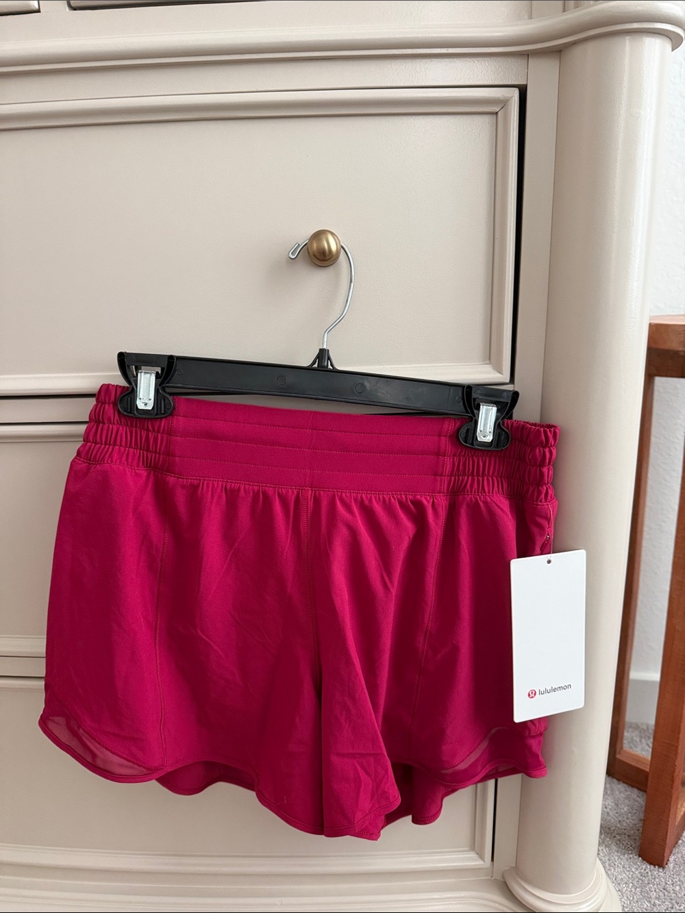 lululemon athletica Women's Hot Pink Running Shorts size 8